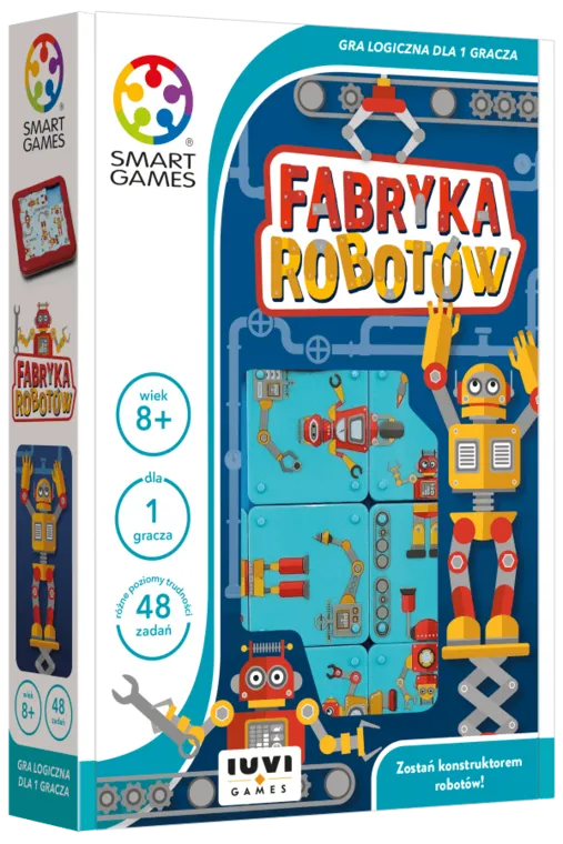 smart games fabryka robotow gra logiczna 7392360