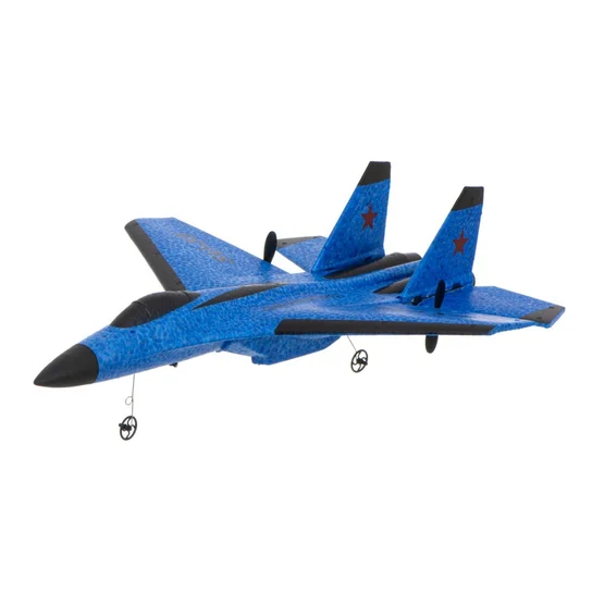 samolot zdalnie sterowany rc su 35 odrzutowiec fx820 niebieski b